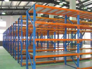 圖 廠家批發倉儲貨架全新中型貨架倉庫貨架水果架免費測量 上海辦公用品